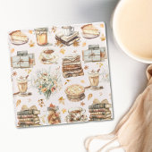 秋秋お気に入りののエッセンシャルテイスト ガラスコースター