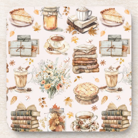 秋秋お気に入りののエッセンシャルテイスト コースター (正面)