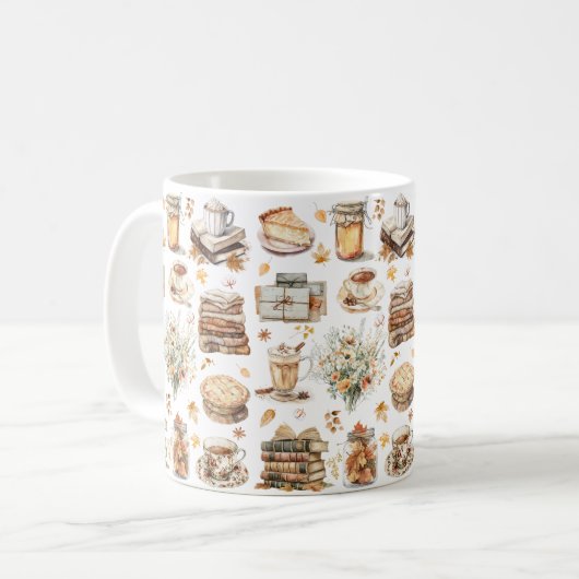 秋秋お気に入りののエッセンシャルテイスト コーヒーマグカップ (正面左)