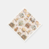 秋秋お気に入りののエッセンシャルテイスト スタンダードカクテルナプキン (角)