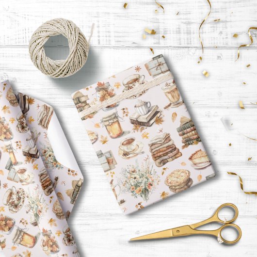 秋秋お気に入りののエッセンシャルテイスト ラッピングペーパー