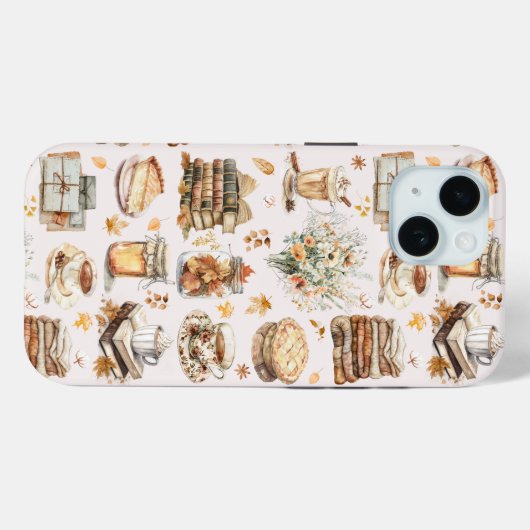 秋秋お気に入りののエッセンシャルテイスト Case-Mate iPhoneケース (裏面 (横))