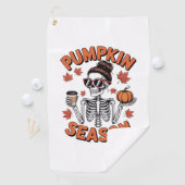 秋秋かぼちゃの季節 ゴルフタオル (インサイチュ)