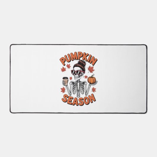 秋秋かぼちゃの季節 デスクマット (正面)