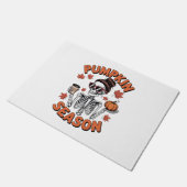 秋秋かぼちゃの季節 ドアマット (アングル)