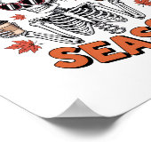 秋秋かぼちゃの季節 ポスター (角)