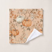 秋秋かぼちゃタオルセット2 バスタオルセット (ウォッシュタオル)