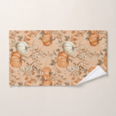 秋秋かぼちゃタオルセット2 バスタオルセット (ハンドタオル)