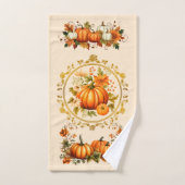 秋秋かぼちゃタオルセット バスタオルセット (ハンドタオル)