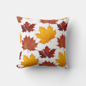秋秋のカエデ葉ル クッション (正面)