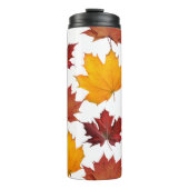 秋秋のカエデ葉ル タンブラー (正面)