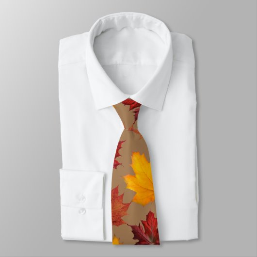 秋秋のカエデ葉ル ネクタイ (タイ)