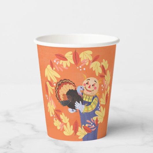 秋秋のカカクレクローとトルコ 紙コップ (裏面)