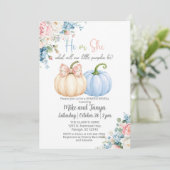 秋秋のカボチャ性別の招待を明らかにする。 招待状 (スタンド正面)