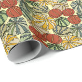 秋秋のカラフルかぼちゃ ラッピングペーパー (ロールコーナー)