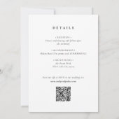 秋秋のフローラボホオールインワン結婚ズ 招待状 (裏面)