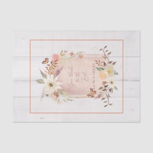 秋秋のフローラ与え感謝していをLord Decompageに 薄葉紙 (正面)