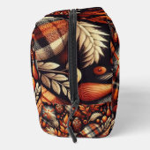 秋秋のプレイド離れズオレンジブラックベージュ ドップキット (右)