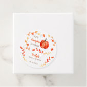 秋秋のリトルカボチャベビージャーシャワー葉 フェイバータグ (インサイチュ)