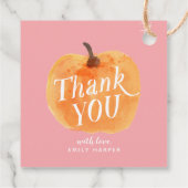 秋秋のリトルカボチャ両面ありがとう フェイバータグ (裏面)