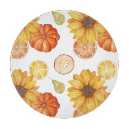 秋秋の収穫感謝祭かぼちゃスパイス カッティングボード