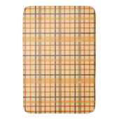 秋秋の収穫感謝祭かぼちゃスパイス バスマット (正面縦)