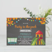 秋秋の寒冷地パーティー 招待状 (スタンド正面)