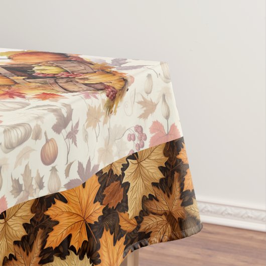 秋秋の感謝祭の長方形テーブルクロス テーブルクロス (インサイチュ)