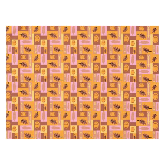 秋秋の感謝祭テーブルクロス テーブルクロス (正面(横))