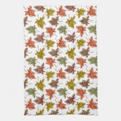 秋秋の感謝祭素朴 キッチンタオル (縦)