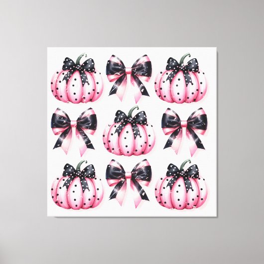 秋秋の感謝祭離れ収穫減少 キャンバスプリント (正面)