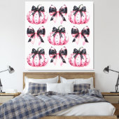 秋秋の感謝祭離れ収穫減少 キャンバスプリント (インサイチュ (寝室))