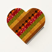 秋秋の感謝祭離れ収穫減少 ノートブック (裏面)