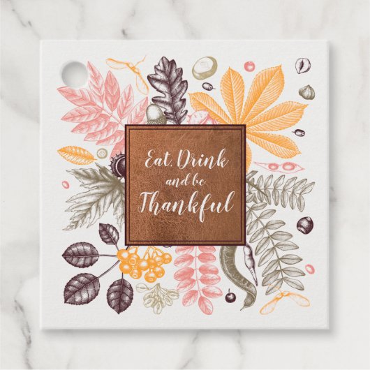 秋秋の感謝祭 フェイバータグ (正面)