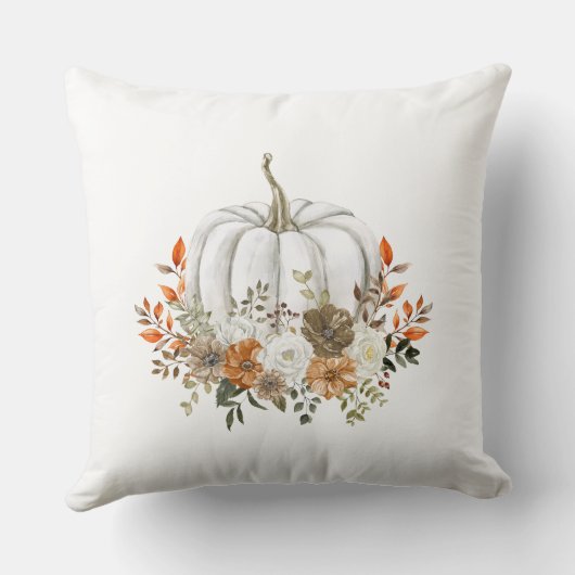 秋秋の水のカラーパンプキン クッション (裏面)