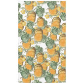 秋秋の水の色ヴィンテージカボチャ テーブルクロス (正面)