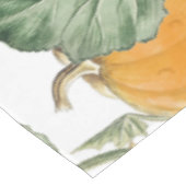 秋秋の水の色ヴィンテージカボチャ テーブルクロス (アングル)