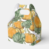 秋秋の水の色ヴィンテージカボチャ フェイバーボックス (裏面サイド)