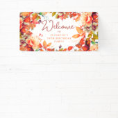 秋秋の水彩フローラ70th誕生日パーティー 横断幕 (インサイチュ)