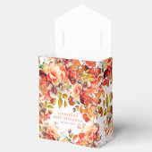 秋秋の水彩フローラ80th誕生日パーティー フェイバーボックス (オープン)