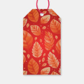 秋秋の砂糖漬けアップルパーティー ギフトタグ (裏面)