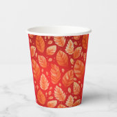 秋秋の砂糖漬けアップルパーティー 紙コップ (裏面)