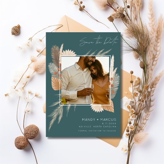 秋秋の結婚屋外写真 セーブザデート