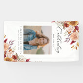 秋秋の葬儀プログラム写真順序 横断幕 (横)