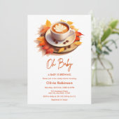 秋秋オベビーAベビーは赤ちゃんシャワーを醸造している 招待状 (スタンド正面)