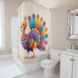 秋秋カボチャのシャワーカーテン シャワーカーテン