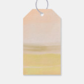 秋秋カボチャギフトラベルメッセージカード ギフトタグ (裏面)