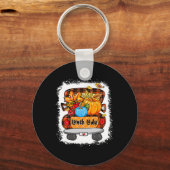 秋秋カボチャートラックランチレディーラバーサンクセグ キーホルダー (正面)