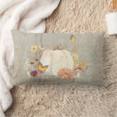 秋秋カボチャ蝶キノコフローラ ランバークッション (ブランケット)