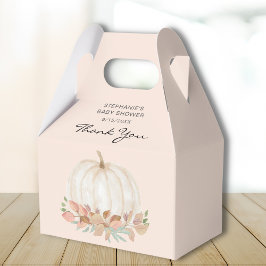 秋秋カボチャ赤ちゃんシャワー フェイバーボックス